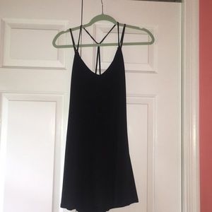 Urban Outfitters Black Strappy homecoming dress
